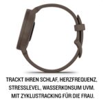 Garmin vívomove Sport, 40mm, Hybrid-Smartwatch, Mokka – Bild 3
