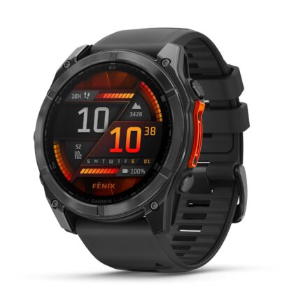 Garmin Fenix 8 51 mm – Schwarz/Schiefergrau – Produktabbildung