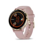 Garmin Venu 3S GPS-Fitness-Smartwatch 41mm Dust Rose/Softgold 14 Tage Akku AMOLED Bluetooth