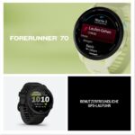 Garmin Forerunner 70 GPS-Laufuhr 43mm Schwarz - AMOLED Touchscreen, 13 Tage Akku, Trainingsempfehlungen – Bild 8