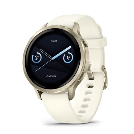 Garmin Venu 4 41 mm – Beige/Lunargold – Produktabbildung