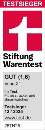Garmin Venu X1, 51 mm, GPS-Fitness-Smartwatch, Schwarz – Bild 2