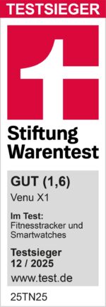 Garmin Venu X1, 51 mm, GPS-Fitness-Smartwatch, Moosgrün – Bild 2