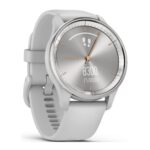 Garmin vívomove Trend, 40mm, Hybrid-Smartwatch, Hellgrau/Silber – Bild 4