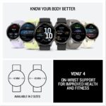 Garmin Venu 4, 45 mm, GPS-Fitness-Smartwach, Grau/Silber – Bild 7