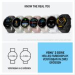 Garmin Venu 3S GPS-Fitness-Smartwatch 41mm OLED Damen Elfenbein Softgold 14 Tage Akku – Bild 7