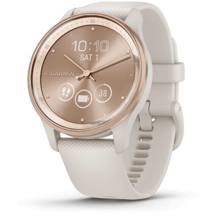 Garmin vívomove Trend 40 mm – Creme/Perlgold – Produktabbildung
