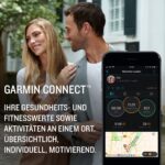 Garmin vívomove Style Hybrid-Smartwatch Fitness Aktivitätstracker AMOLED Display Schwarz Nylon M – Bild 6