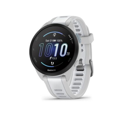 Garmin Forerunner 165 Music 43 mm – Whitestone – Produktabbildung