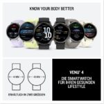 Garmin Venu 4, 45 mm, GPS-Fitness-Smartwach, Schwarz/Schiefergrau – Bild 7