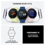 Garmin Forerunner 70 GPS-Smartwatch 43mm AMOLED Display Trainingsplan Herzfrequenz Soft Pink – Bild 7