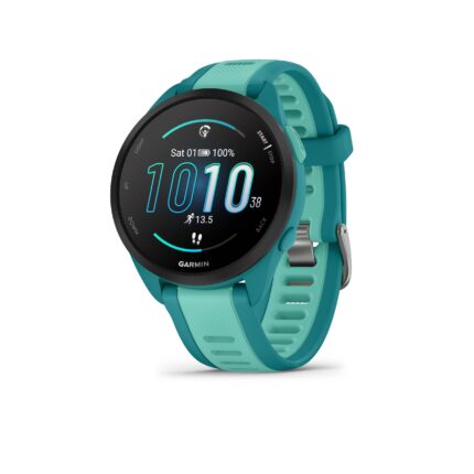 Garmin Forerunner 165 Music 43 mm – Aqua – Produktabbildung