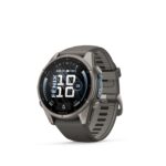 Garmin Fenix 9 GPS-Multisport-Smartwatch 43mm Titan AMOLED Fitness-Smartwatch Damen Herren