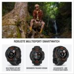 Garmin Instinct 3 45mm Solar GPS-Multisport-Smartwatch 80+ Sport-Apps 28 Tage Akku 10 ATM – Bild 2