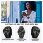 Garmin vívomove Trend, 40mm, Hybrid-Smartwatch, Hellgrau/Silber – Bild 2