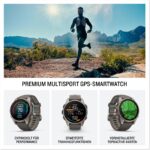 Garmin Fenix 9 GPS-Multisport-Smartwatch 43mm Titan AMOLED Fitness-Smartwatch Damen Herren – Bild 2